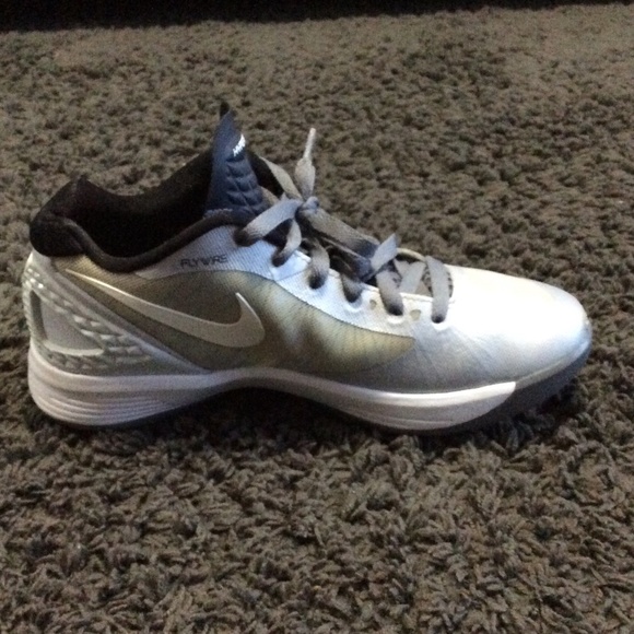 Nike Women’s Size 8 Volley Zoom Hyperspike Pure Platinum/Cool Grey/White - Picture 5 of 12